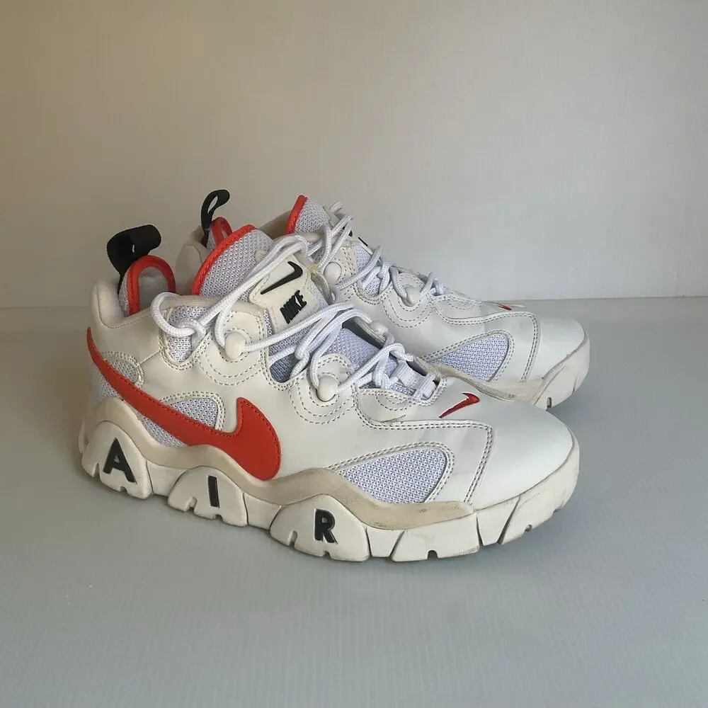 Nike Air Barrage Low White University  Sneakers Men’s Size 7 CJ5395-100 Y2K